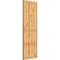 Ekena Millwork Framed Board-n-Batten Shutters w/Z-Bar, Rough Sawn Western Red Cedar, 26 7/8W x 78H, PR RBF06Z26X078RWR - alternate 3